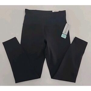 IDEOLOGY BRAND Compression Black  Leggings Small NWT HIGH RISE 7/8 Length Pocket